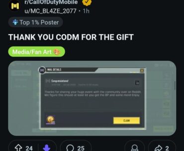 reply: THANK YOU CODM FOR THE GIFT