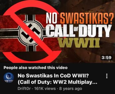 [COD] There was a controversy surrounding cod ww2’s pre release when SHG revealed that their wouldn’t be any swastikas in MP, and you could play as multiple ethnicities and as a female in the Wehrmacht army, in hindsight, what was your opinion on this?