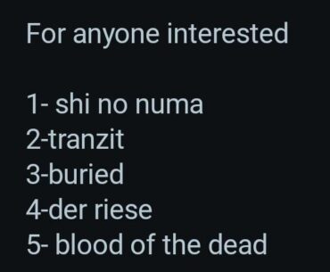 My top 5 fav zombies maps