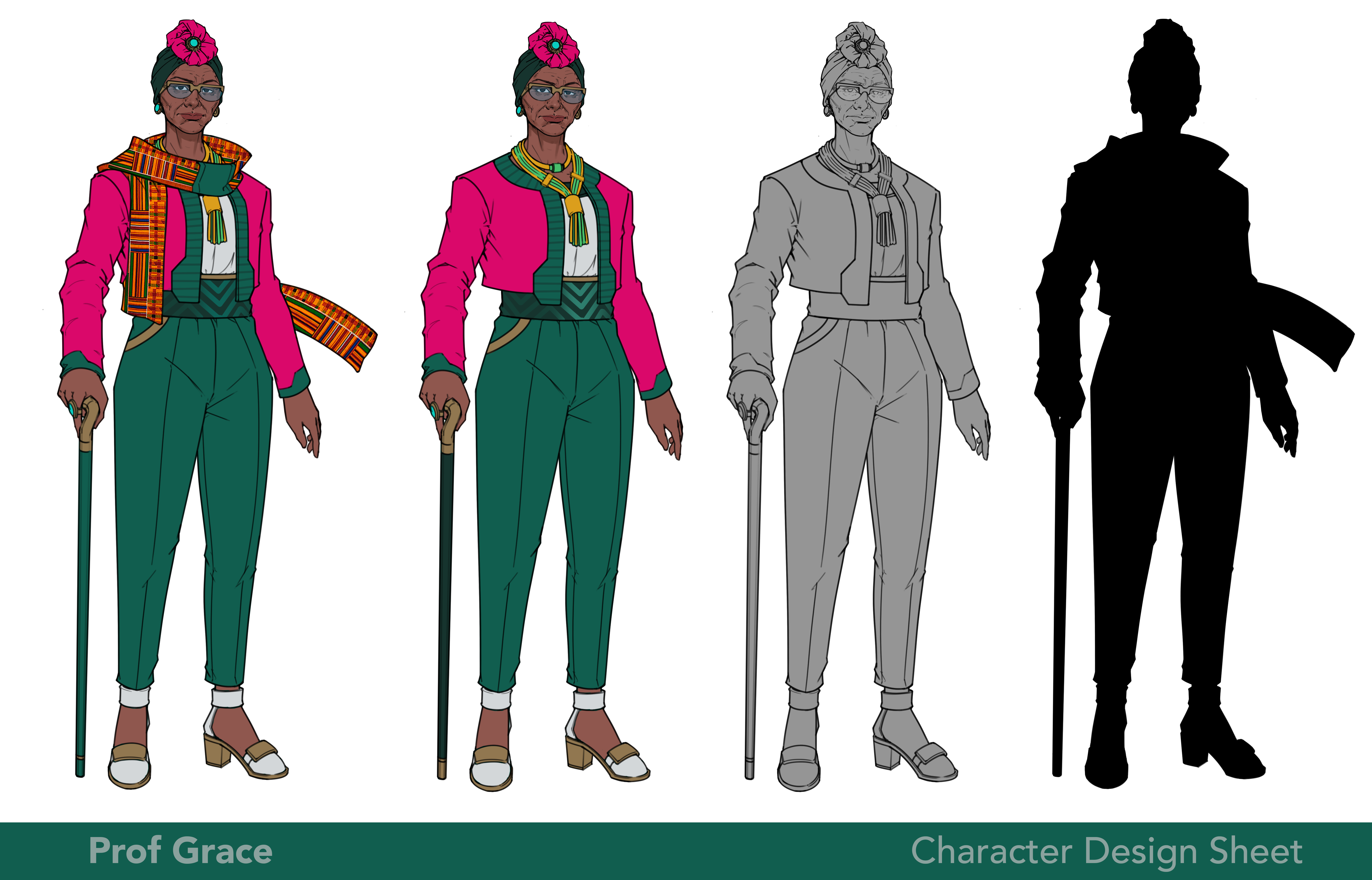 Black characters from a Africa set video game