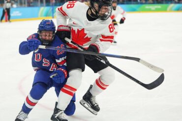 USA vs. Canada score, live updates: Hilary Knight ties game 1-1 in Winter Olympics 2026 women's gold medal hockey game