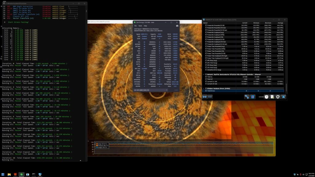 6600 CL 28 2200 FCLK 1.5v