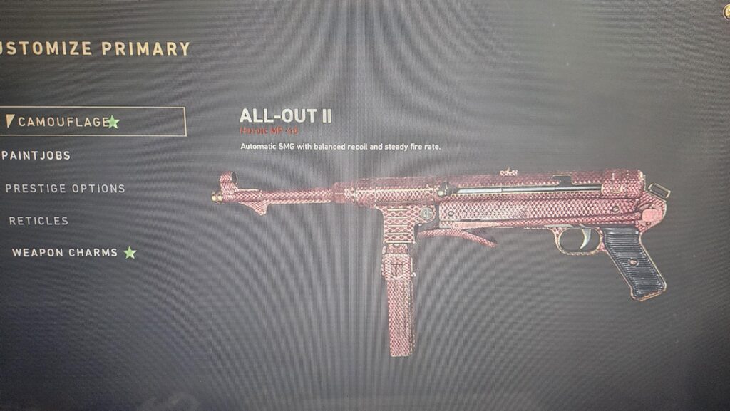 All Out 2 pretty good gun tho ngl.