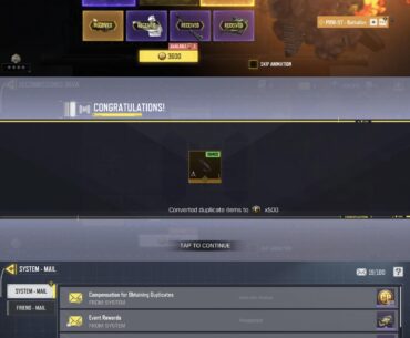 Buying owned items in lucky draws to get free cod points in the rebate event