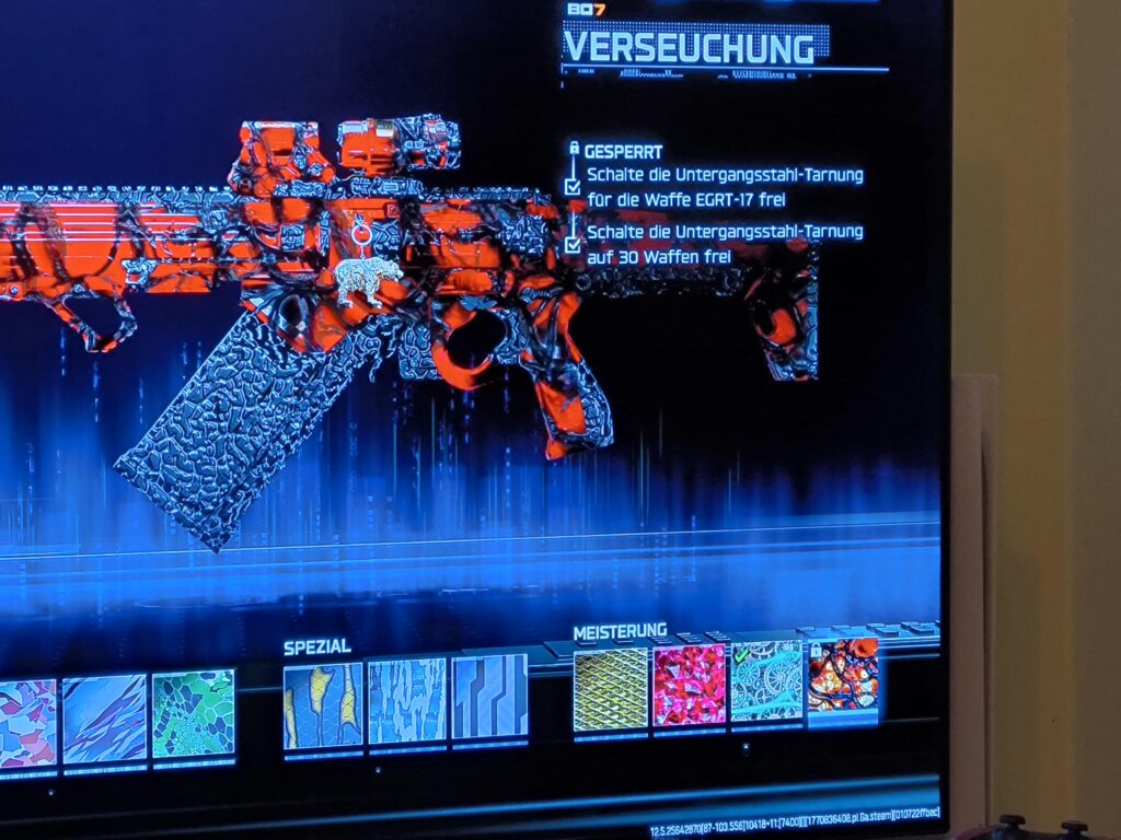Infected Camo glitched?