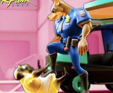 Paw patrol looking different in 2077