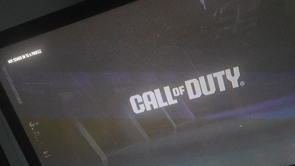 [Bo] Cant get past the sign in page on cod, brand new xbox series X