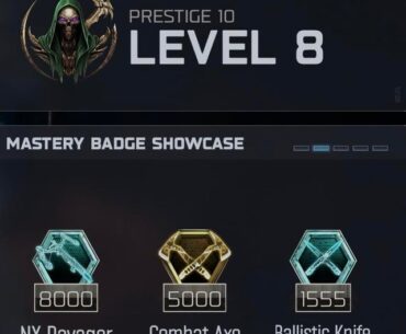 [COD] 50,000 crossbow kills and 10.5K combat axe kills
