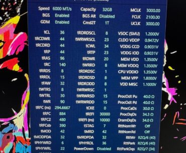 Ram overclock