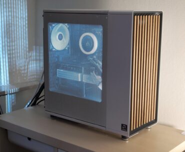I love my Fractal North with the mesh panel, but I missed looking at my hardware.