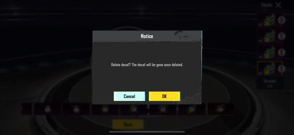 Does the decal save if I delete it or do I have to redeem it again?