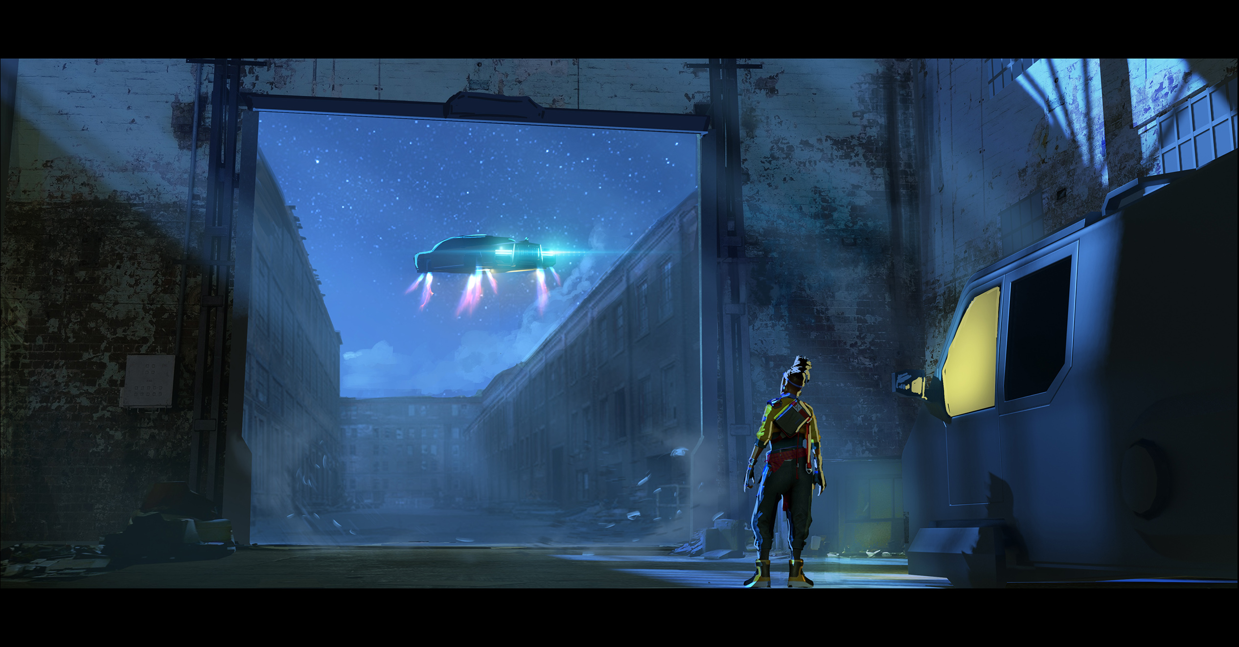 Black characters from a Africa set video game