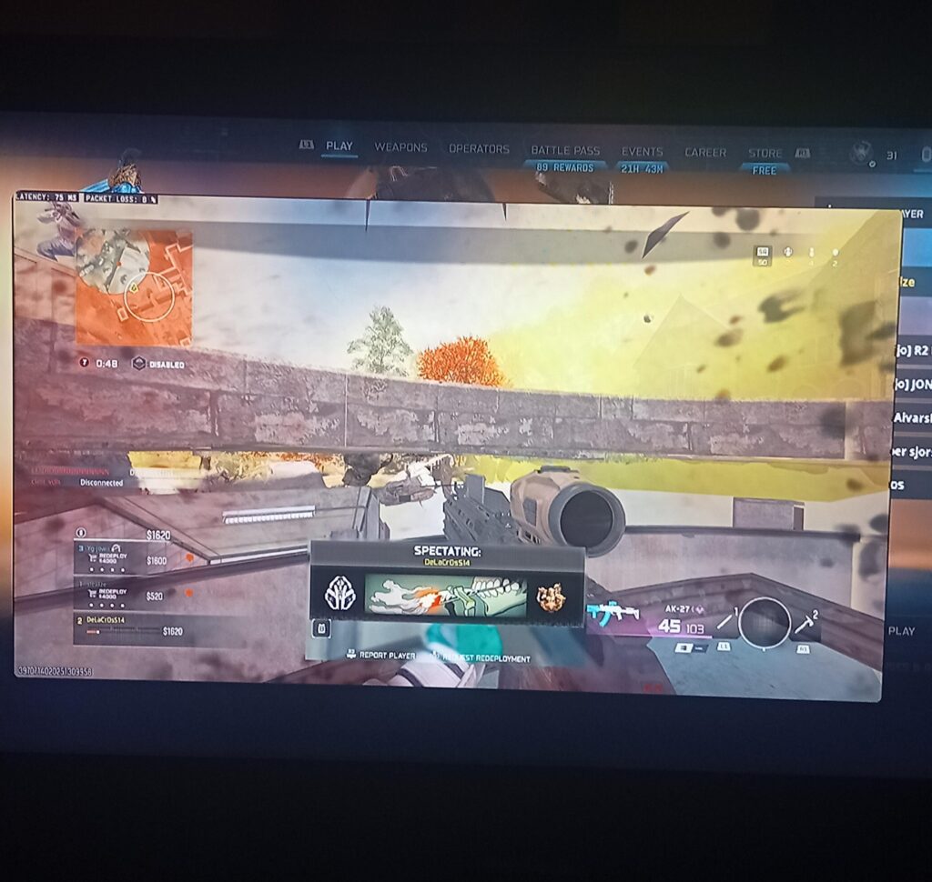 Ranked under map glitch