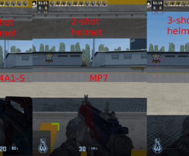 Recoil-at-Range Test for MP7 (To the back of the wall)