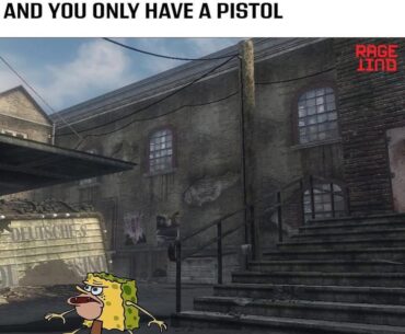 You could still kill them with a pistol in the early dog rounds 😂
