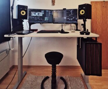 My workstation as a freelance technical artist