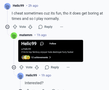I hate degens. Comment from r/CS2