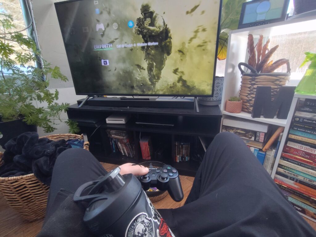 No girls, no candy hearts, yet cod. [cod4]