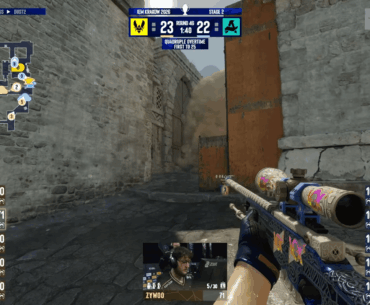 Crazy Zywoo 51 kills at the moment! Team Vitality vs. Aurora Gaming 3rd OT now.