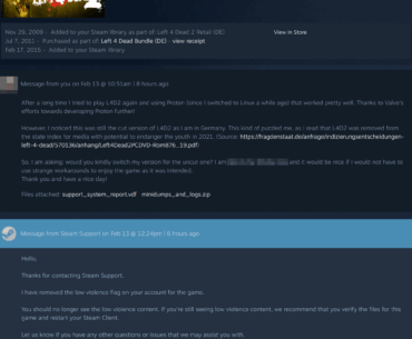 Steam support and thoughts on Valve dominating the PC games platform