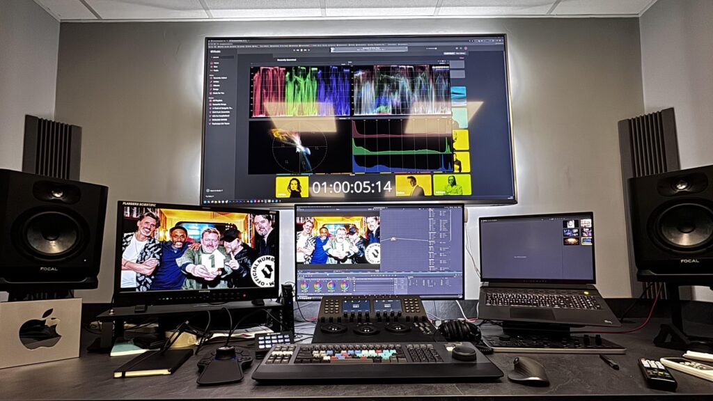 My video editing/colorist battlestation