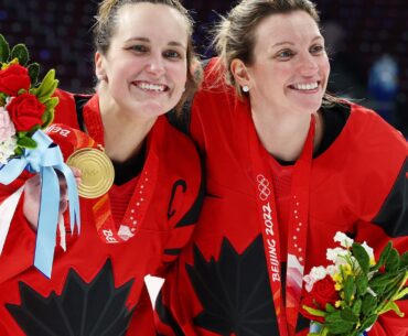Athlete Couples Competing in Winter Games