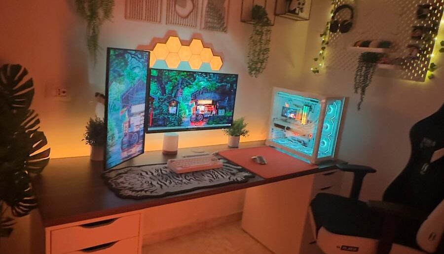 Here’s my brand new Setup