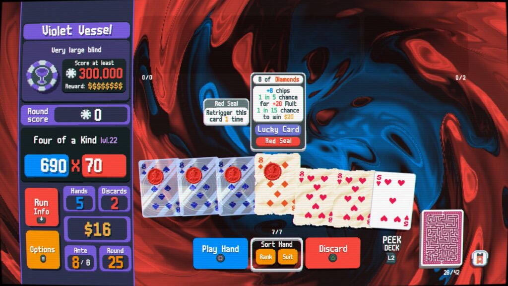 [BALATRO] finally beat the jokerless challenge and wanted to share after 50+ tries 😭😂