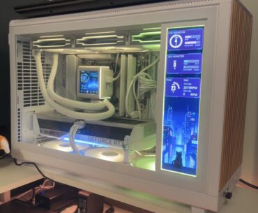 Gf went to Microcenter for a budget prebuilt and left with a custom Lian Li