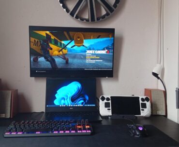 My set up ,not much but I like it