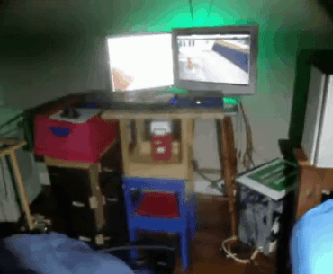 My first "battlestation" ~ circa 2017. excuse the 360P quality