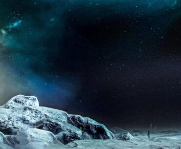 [OC] AURORA | Destiny 2 | 4K HDR Screenshot of Archer's Line on the Moon [5373 × 1402]