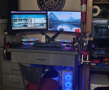 Just finished building my first PC / setup