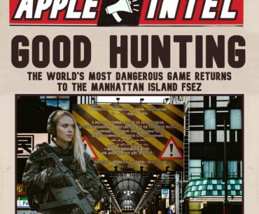 A New York daily from a Cyberpunk universe.