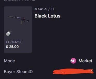 What’s the reason someone overpaid for my skin?