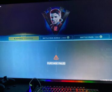 S2 Battle Pass Purchase failed