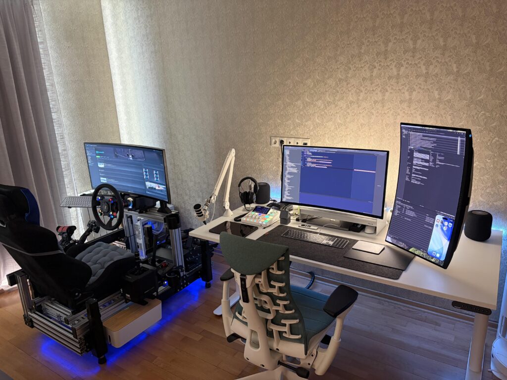 Work all day, sim all night