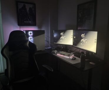 My gaming setup!