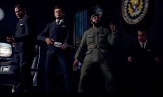 Fun fact: Fidel Castro was actually alive when the map Five came out just very old.