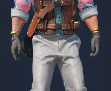 Miami Darryl cosplay.