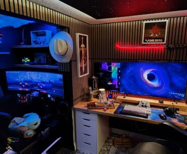 My multipurpose battlestation, sim racing and desktop gaming.