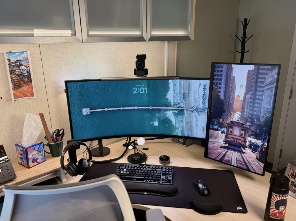 My office workspace - a work in progress