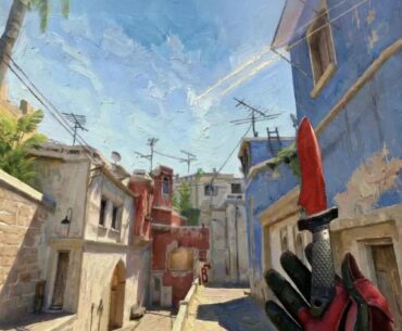 I made a painting of Mirage mid
