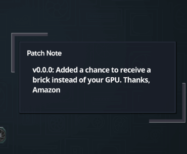 A loading screen from my competitive PC Building game