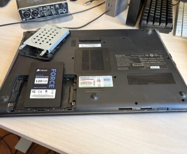 Storage market got so bad I unearthed my 2010 Sony Viao and scavenged it for parts. Score!
