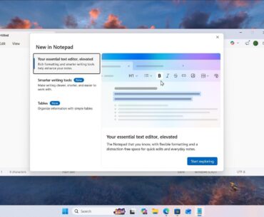 Exclusive: Microsoft is adding image support to Notepad on Windows 11