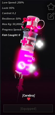 Cerebra Rod Stats in Fisch