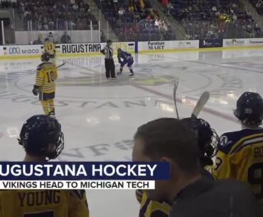 Augustana Hockey team is excited for big games down the stretch