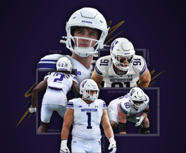 Five members of Northwestern’s graduating class attended collegiate all-star bowl showcases in January.