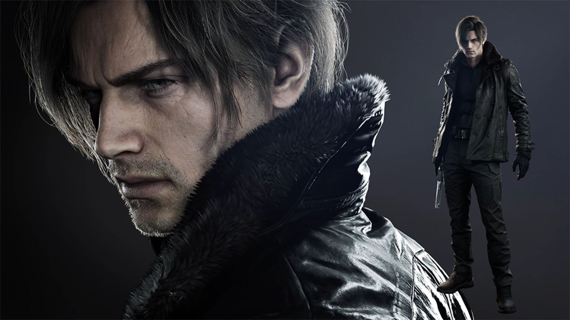 Leon S. Kennedy character model from Resident Evil Requiem